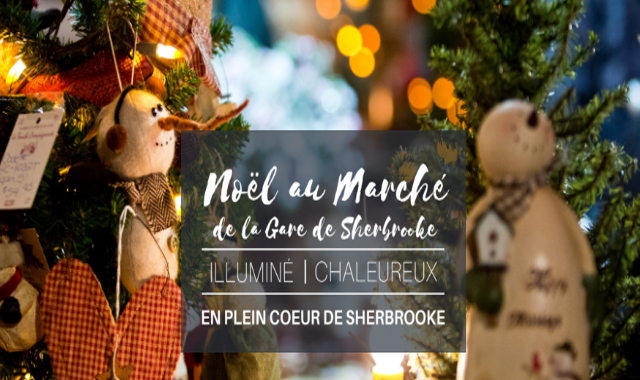 Christmas at the Marché de la Gare - Nov. 18 to Dec. 17, 2023