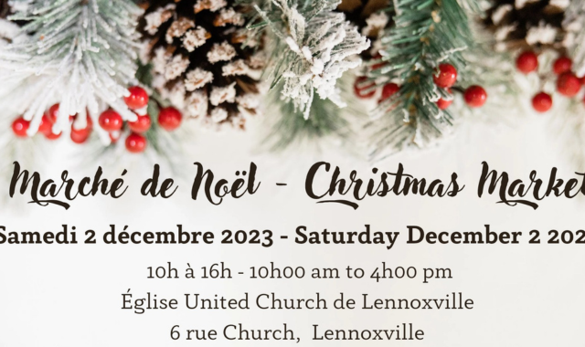 Marché de Noël de Lennoxville - 2 décembre 2023
