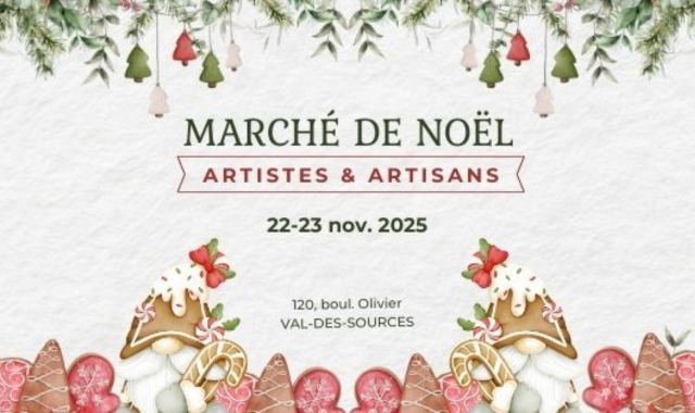 Val-des-Sources Artisans' Christmas Market 